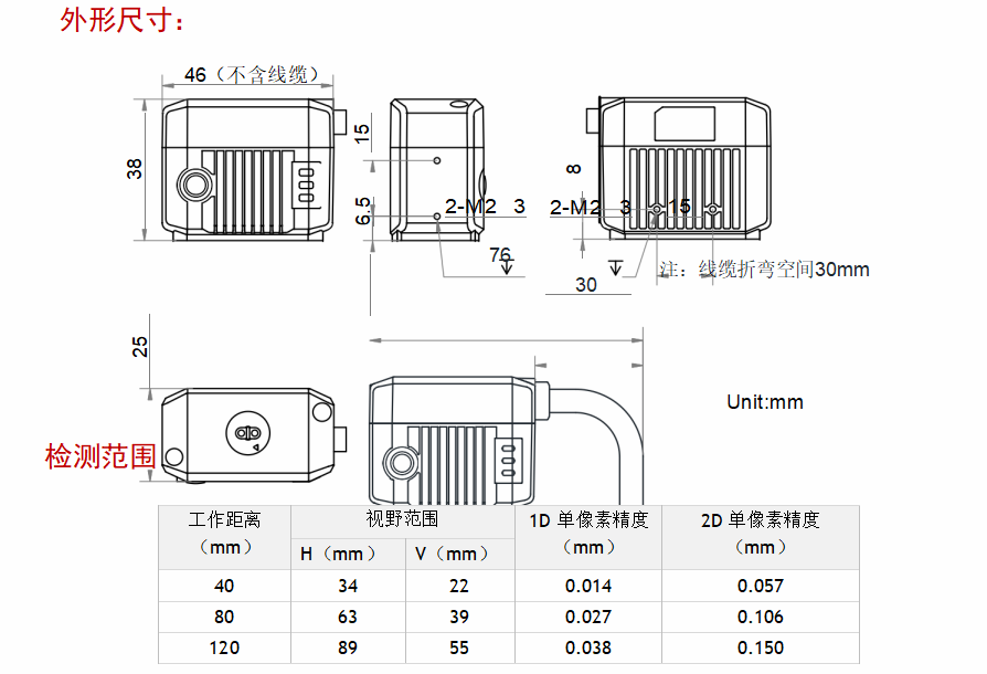 ？？礛V-RD716-2智能读码器尺寸图